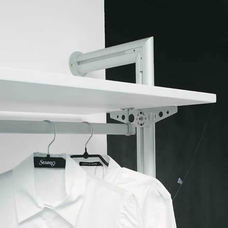 Detailansicht Regalsystem. Preis pro Stütze auf Maß geschnitten 39,90 €